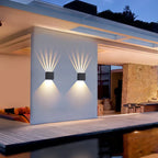 Minimalist Aluminum Square Outdoor Light Valorin – Product Detail 8