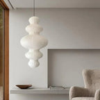 Soft Sculpted Metal Pendant Light Paloria – Lifestyle View 2