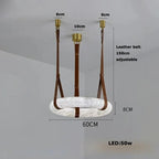 Halvorix ring chandelier, 60cm dimension chart