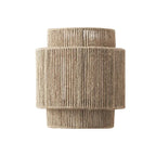 Rattan Metal Artisan Wall Sconce Bixon – Lifestyle View 3