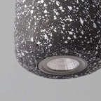 Speckled Terrazzo Pendant Light Lvaeloria – Black Terrazzo Texture Detail