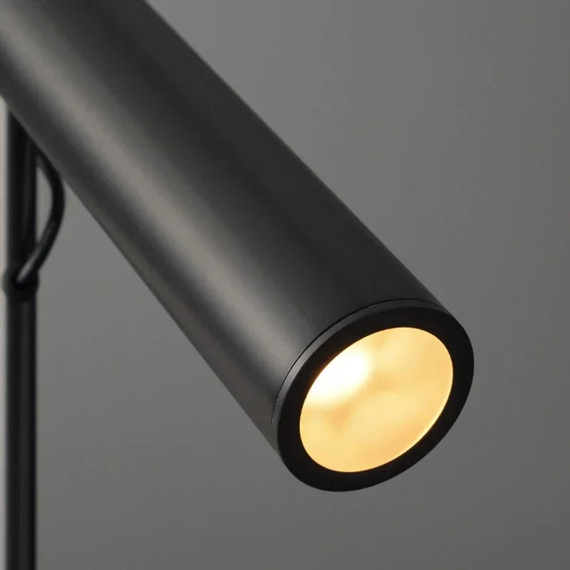 Pivoting Geometric Metal Pendant Light Yraelith – Single Head Detail