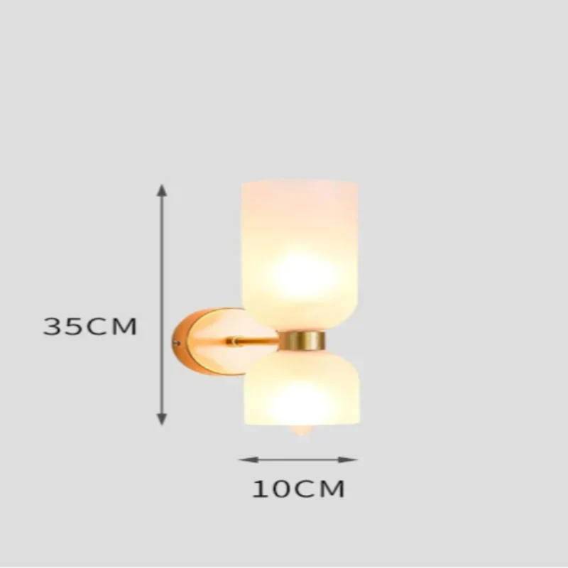 Mouth-Blown Glass Wall Sconce Camix – Lifestyle View 3