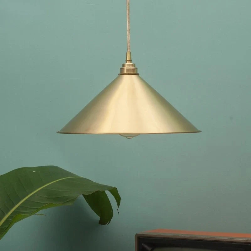 Vintage Copper Dome Pendant Light Lorvaine – Product Detail 12