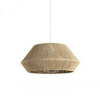 Hand-Woven Rattan Meditative Pendant Light Serova – Lifestyle View 2