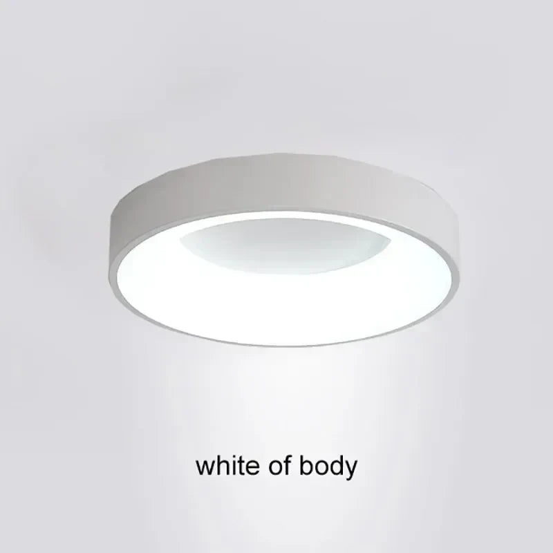 Round Metal Flush Ceiling Light Kenox – Product Detail 8