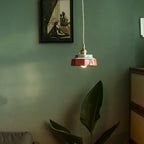 Sculptural Ceramic Geometric Pendant Light Formara – Lifestyle View 2