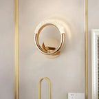 Minimalist Oval LED Wall Sconce Biovara – Product Detail 7