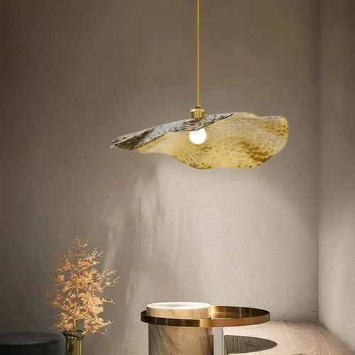 Brushed Brass Dome Pendant Light Valdero – Hero Shot