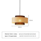 Wabi-Sabi Woven Rattan Pendant Light Ctaelinth – 60cm Detail