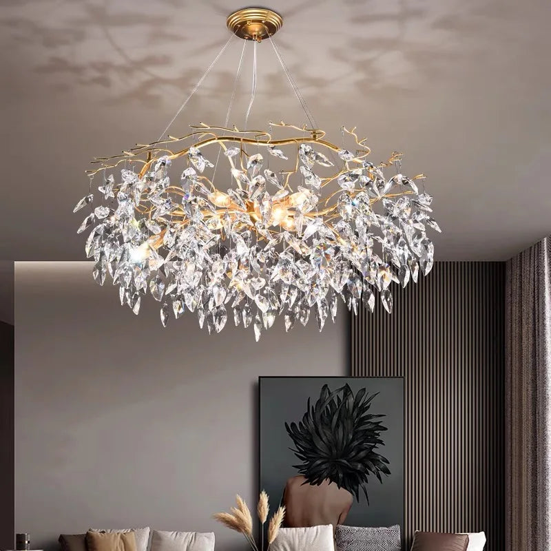 Crystal Modern Chandelier Iglon