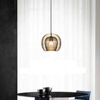 Fluted Glass Globe Pendant Light Celvorn – Lifestyle View 3