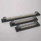 Ecrivox Steel Linear Outdoor Wall Sconce