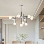 Mouth-Blown Glass Cluster Chandelier Forox – Lifestyle View 4