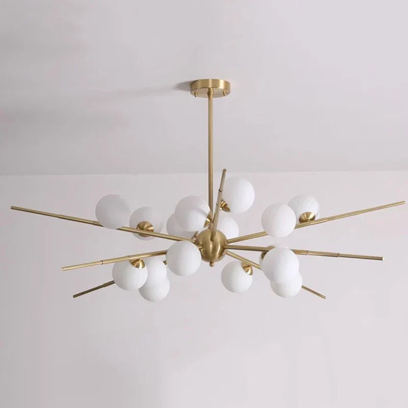 Sculptural Aluminum Ring Chandelier Orventis – Product Detail 5