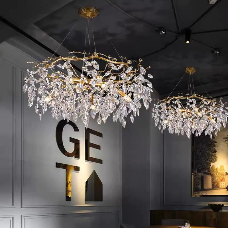 Crystal Modern Chandelier Iglon
