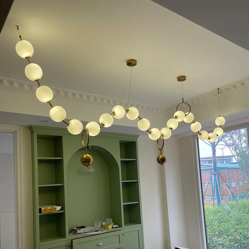 Multi-Globe Cluster Chandelier Wvaelindra – Product Detail 5