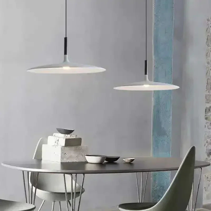 Matte Metal Disc Pendant Light Solanto – Product Detail 20