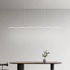 Sinuous Wave LED Linear Pendant Light – Obelvix – Hero Shot