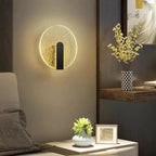 Black Contemporary Wall Sconce Barelo