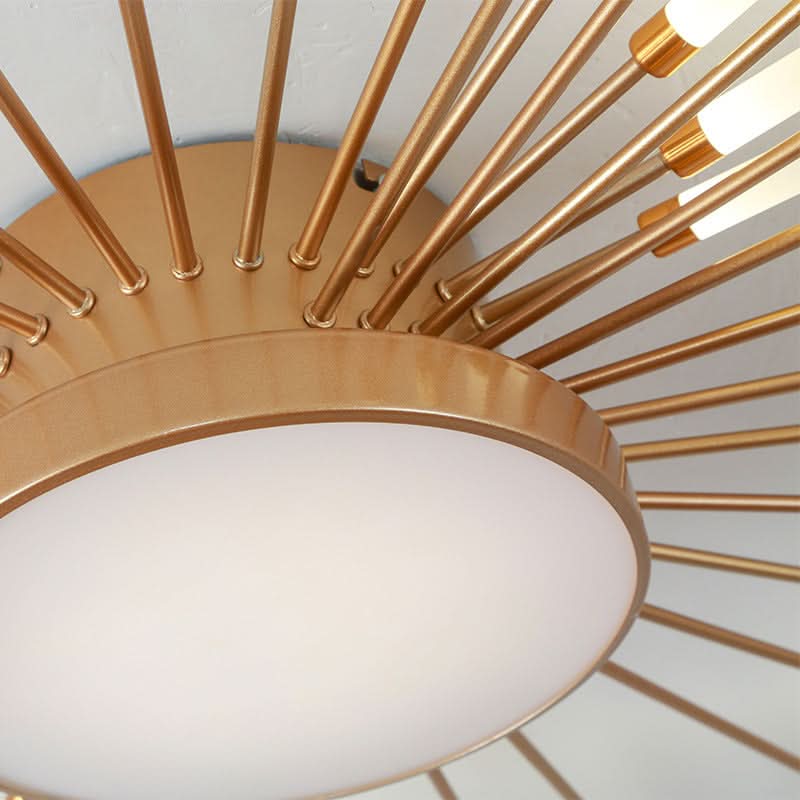 Radiant LED Wand Starburst Ceiling Light Anelux – View 25