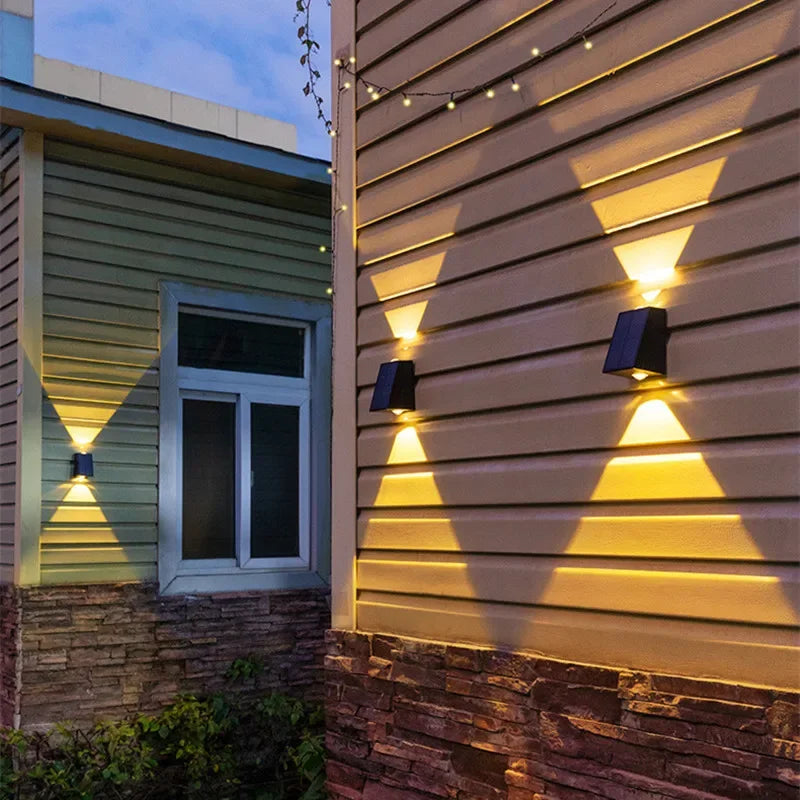 Geometric Metal Outdoor Light Hiron – Product Detail 6