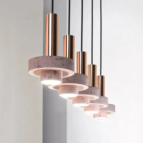 Minimalist Metal Orb Pendant Light Dvaleth – Lifestyle View 2