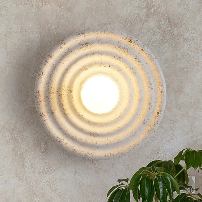 Organic Resin Wall Sconce Borelo – Product Detail 12