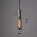 Concrete Effect Cylinder Pendant Light Novalex – Product Detail 5
