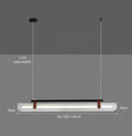 Sleek Metal Linear Pendant Light – Auelvix – Product Detail 7