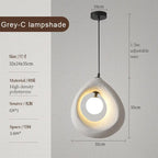 Minimal Polymer Dome Pendant Light Dsaeloria – Product Detail 11