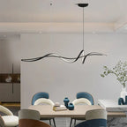 Minimalist Linear Acrylic Pendant Light Berlo – Product Detail 11