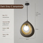 Minimal Polymer Dome Pendant Light Dsaeloria – Product Detail 14