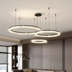 Modern Geometric Statement Chandelier Maelrix – Lifestyle View 3