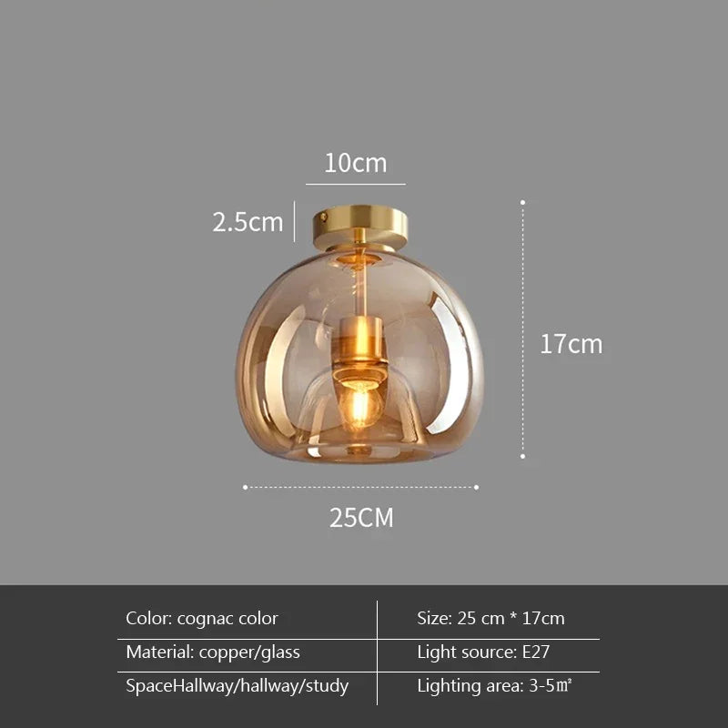 Smoked Glass Minimalist Pendant Light Kronex – View 23