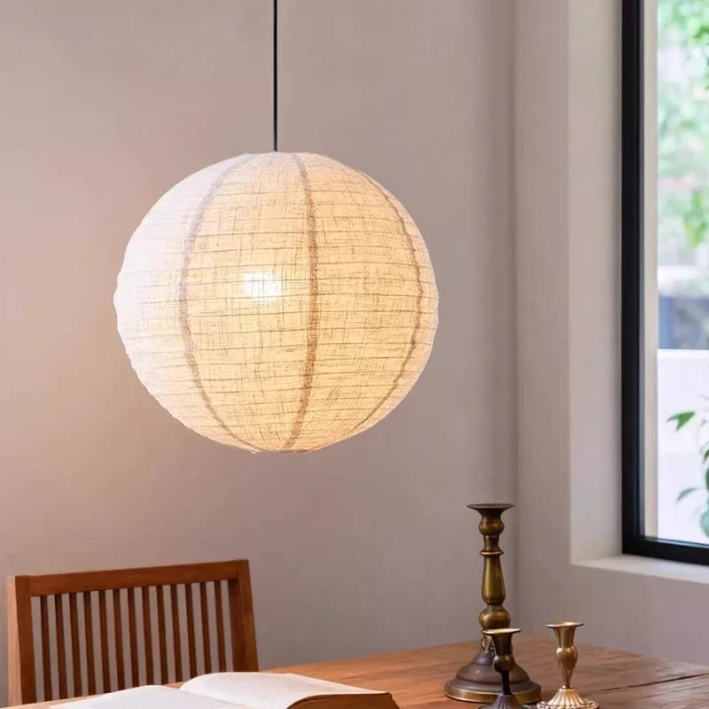 Sculptural Soft Glow Pendant Light Naelion – Lifestyle View 3