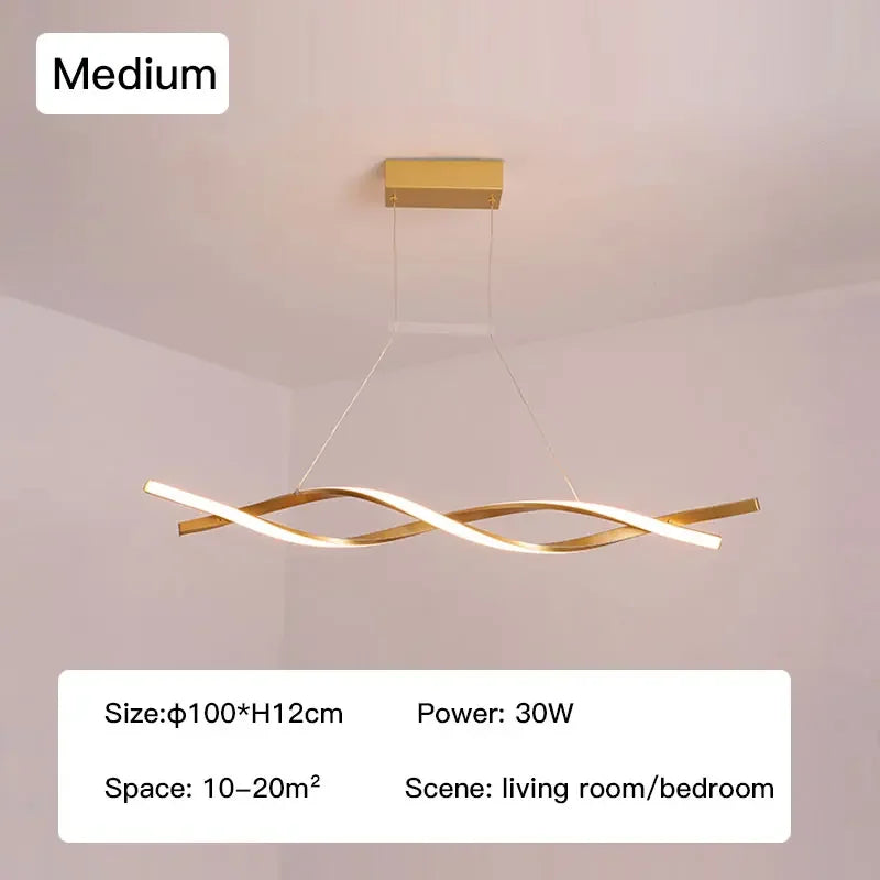 Metal LED Pendant Light Divon