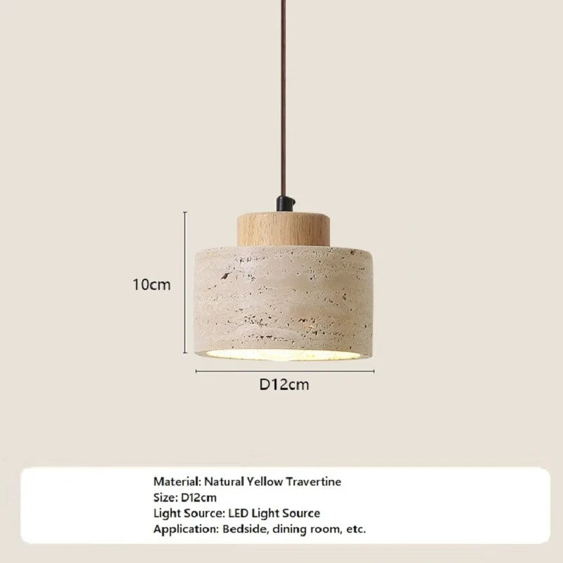 Owaelindra Drum, Natural Wood cap — D12cm x H10cm
