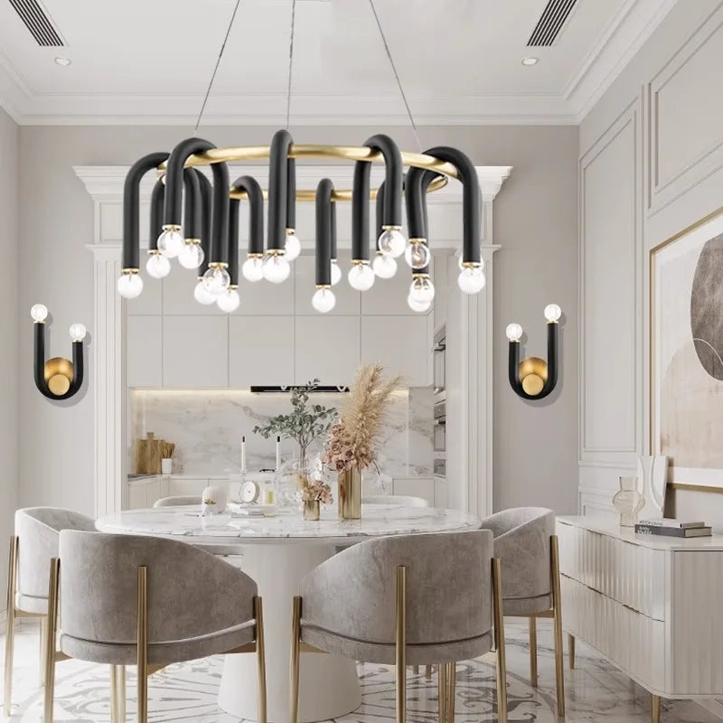 Minimalist Aluminum Linear Chandelier Velanto – Product Detail 13