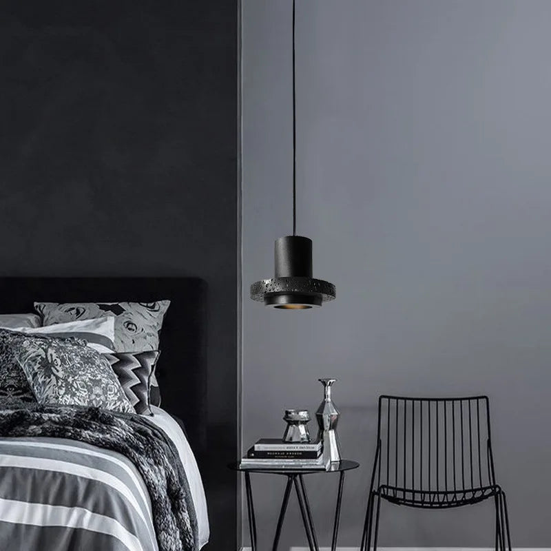 Industrial Concrete Orb Pendant Light Kelvor – Hero Shot
