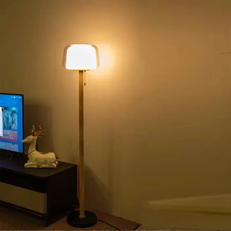 Glass Modern Floor Lamp Inex