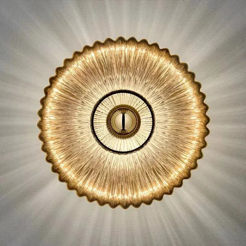 Natural Stone Luminous Wall Sconce Solkern – Product Detail 11