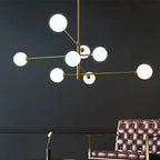 Sculptural Branch Globe Chandelier - Solindra