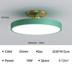 Modern Aluminum Ring Ceiling Light Cylondra – Product Detail 6