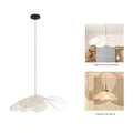 Uzaelvin – White fabric petal pendant light