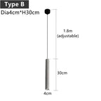 Industrial Black Metal Pendant Light Galvorin – Product Detail 7