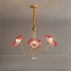 Gerlinth 3-Light Pendant Red – dimensions 90cm