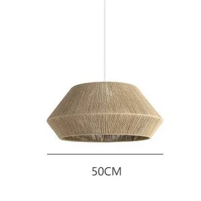Hand-Woven Rattan Meditative Pendant Light Serova – Product Detail 8