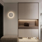 Minimalist Aluminum Outdoor Wall Sconce Clarenth – Lifestyle View 3