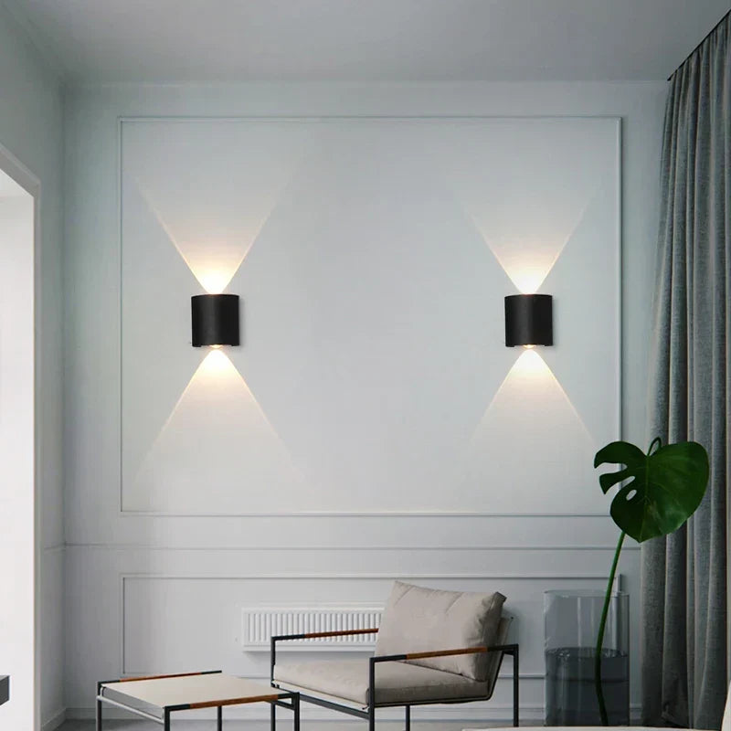 Norvalis Aluminum Up-Down Wall Sconce